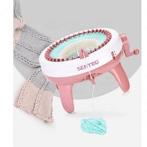 Nuevo diseño <span class=keywords><strong>Sentro</strong></span> <span class=keywords><strong>48</strong></span> aguja mano conveniente máquina Circular tejer juguete para niños - Product Image 5