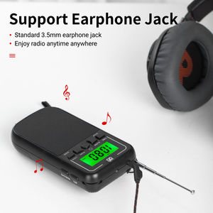 <span class=keywords><strong>Radio</strong></span> Digital AM FM SW de <span class=keywords><strong>3</strong></span> Bandas con Control de Reloj Multicolor, Búsqueda Automática y Función de Temporizador de Apagado - Product Image 4