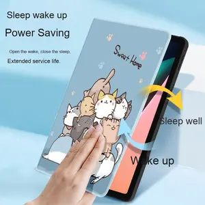 Housse de tablette en silicone de style dessin animé de 11 pouces étui en caoutchouc antichoc en matériau PU pour Xiaomi Pad 6/6Pro/5/<span class=keywords><strong>5Pro</strong></span> en stock - Product Image 3