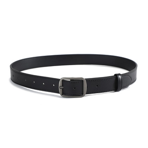 Pu Leather Belt Black <b>Chestnut</b> Alloy Buckle Pin Buckle Multiple Sizes Fall 2025 Wenzhou Origin - Product Image 4