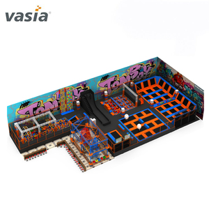 High Quality <strong>Cheap</strong> <strong>Trampoline</strong> Park With Foam Pool Funny Play Structure Indoor Gymnastic <strong>Trampoline</strong> - Product Image 2
