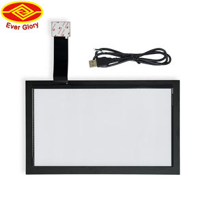 Yüksek çözünürlüklü 19 inç 16:10 kapasitif PCAP temperli cam dokunmatik ekran paneli IP65 su geçirmez ön EETI şeffaf OLED COF - Product Image 3