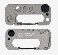 Porte-clés décapsuleur multi-outils personnalisé avec logo, cadeau promotionnel pour la publicité, équipement de camping en plein air