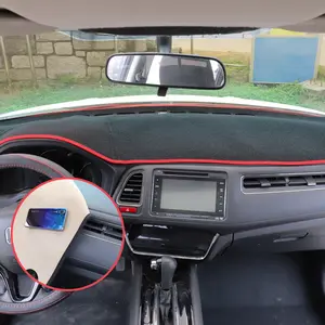 Upgrade New Materials Flannel Dashboard Cover Fit for 2017-2022 Kia Sportage Effective Anti Glare Cover