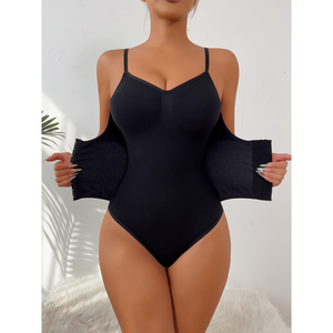 <span class=keywords><strong>Taglie</strong></span> <span class=keywords><strong>forti</strong></span> corsetto perizoma tuta sollevamento del culo vita alta senza soluzione di continuità modellante controllo della pancia per Shapers per le donne - Product Image 4
