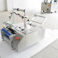 Machine d'étiquetage de bouteilles rondes semi-automatique THEWAY pour un étiquetage de haute qualité