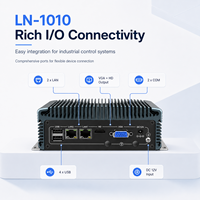 Computadora Integrada Sin Ventilador I3-5100U I5-5200U I7-5500U CPU Doble LAN 2 COM USB HD VGA SSD para Gabinete de Automatización PC Industrial