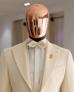 Sur mesure formel <span class=keywords><strong>blanc</strong></span> hommes costumes coupe régulière 2 pièces smokings velours châle revers ceinture Blazer <span class=keywords><strong>pantalon</strong></span> <span class=keywords><strong>pour</strong></span> les mariés de <span class=keywords><strong>mariage</strong></span> - Product Image 5
