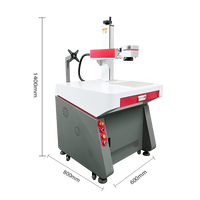 Machine de marquage laser à fibre de type armoire pour le jade et les bijoux
