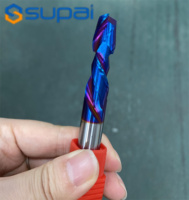 Fraise à compression Supal de haute qualité pour routeur CNC, OEM ODM, pour le travail du bois, le contreplaqué, le MDF, le panneau stratifié et le panneau aggloméré