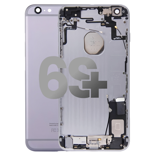 Mobile Phone Battery Door Housing Back Cover with Small Part Full Assembly for iPhone 6S Plus Replacement