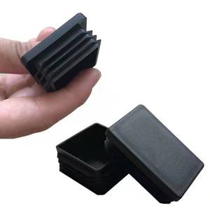 Bouchons d'extrémité rectangulaires carrés bouchons de tubes en acier <span class=keywords><strong>80X80</strong></span> <span class=keywords><strong>bouchon</strong></span> d'extrémité en plastique pour extrémités de raccords de tuyauterie en acier - Product Image 2