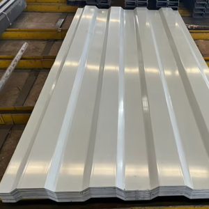 Tôle ondulée galvanisée de calibre fin 0,12 mm <span class=keywords><strong>pour</strong></span> la couverture de toit de maison simple - Product Image 1