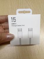 Cable de Datos Tipo-C con Carga Rápida PD de 60W, Cable de Datos con Entrega de Energía y Trenzado de Nailon para Apple 16 15 Samsung/Huawei