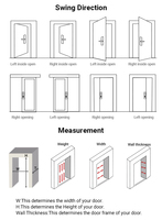 Chine Fabricant de pointe Portes de sécurité extérieures modernes de haute qualité en aluminium personnalisées pour porte pivotante extérieure d'entrée avant de maison