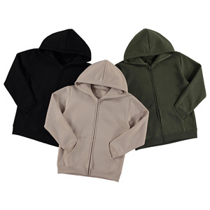 <span class=keywords><strong>Sweat</strong></span>-shirt à capuche zippé de haute qualité en polaire à manches longues pour garçons, fermeture éclair intégrale, unisexe, impression personnalisée, streetwear, <span class=keywords><strong>sweat</strong></span>-shirt lourd - Product Image 2