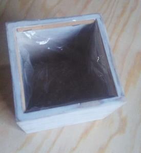 Pot <span class=keywords><strong>de</strong></span> fleurs en <span class=keywords><strong>bois</strong></span> naturel fait à la main, boîte <span class=keywords><strong>de</strong></span> plantation - Product Image 5