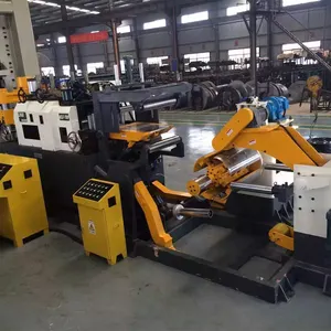 3 In 1 Uncoiler Straightener Feeder For Steel Coil Feeding And Handling Line