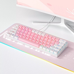 <span class=keywords><strong>Teclado</strong></span> para Juegos con Retroiluminación RGB, <span class=keywords><strong>Teclado</strong></span> del <span class=keywords><strong>60</strong></span>%, Teclas de Acceso Directo para Control de Medios, Compatibilidad con Sistemas Cruzados, Multi Versión - Product Image 6