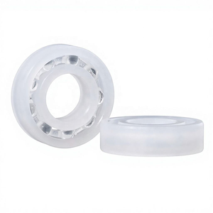 Non Magnetic Deep Groove Bearing 6007 35x62x14mm PP PE Plastic Ball Bearing Glass Ball for <b>Water</b> Treatment - Product Image 1