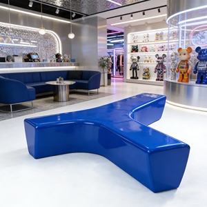 Chaise <span class=keywords><strong>en</strong></span> T Y580 toutes saisons, tabouret moderne <span class=keywords><strong>en</strong></span> FRP orange, siège sculpté <span class=keywords><strong>en</strong></span> fibre de verre durable pour café, bistrot, espace de coworking - Product Image 2