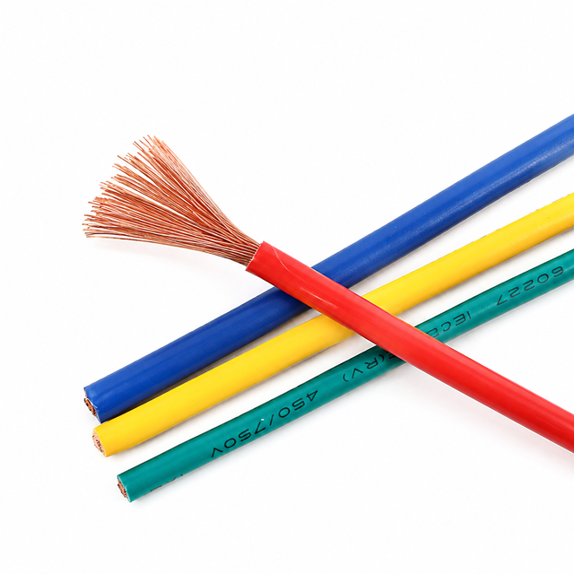 ZR-BVR 6Mm Flame Retardant Flexible Copper Wire PVC Insulated Low Voltage Electrical Wire for Construction Projects
