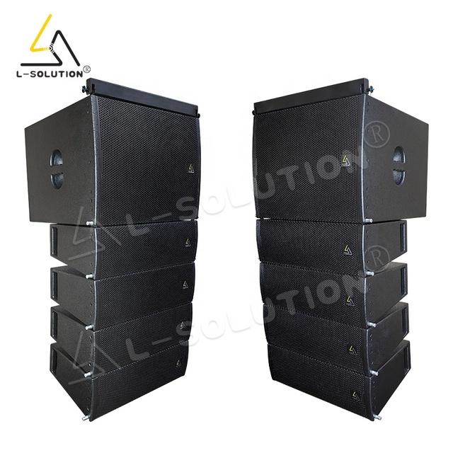 L-solution C6/C15-A Line Array System 6.5" & 15" Subwoofers Outdoor DJ Party 150W/600W Wood Enclosure