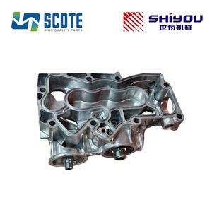 Shiyu VOE21099784 21099784 D6E VOLVO 굴삭기 EC160C EC180C 용 중국산 오일 쿨러 커버 하우징 교체 - Product Image 5