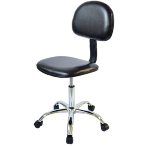 <span class=keywords><strong>ESD</strong></span> kursi berat dengan sandaran kulit PU besar, produk keselamatan industri sandaran untuk kontrol statis di lab dan gudang - Product Image 6