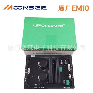 Regulador Automático de Voltaje Leroy-Somer Em10, Pantalla LED Trifásica, Tablero de Control del Generador - Product Image 1