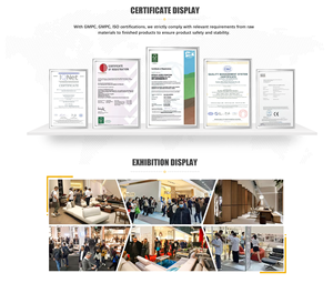 <span class=keywords><strong>Sofa</strong></span> Dua Dudukan Gaya Eropa Klasik <span class=keywords><strong>Vintage</strong></span> Berbahan Beludru Biru dengan Rangka Kayu Gelap Berukir dan Sandaran Berumbai Kancing - Product Image 6