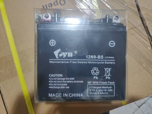 Haute qualité 12V9AH 12N9-BS moto <span class=keywords><strong>batterie</strong></span> plomb acide <span class=keywords><strong>prix</strong></span> usine meilleure qualité - Product Image 3