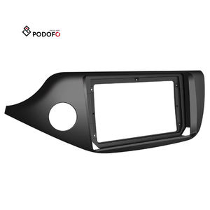 Podofo Drop-shipping 9 ''Cadre d'autoradio dédié Plastique ABS 2 Din Panneau de support vidéo de voiture pour <span class=keywords><strong>Kia</strong></span> <span class=keywords><strong>Seed</strong></span> 2012 - Product Image 1
