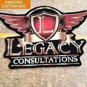 Newest Design Mat Custom 3d Die Cut Shape Rug Custom Print Novel Graphic Carpet