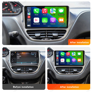 MEKEDE MS Android GPS navigazione auto multimedia autoradio per Peugeot <span class=keywords><strong>2008</strong></span> 2013-2020 auto-play fotocamera 360 - Product Image 3