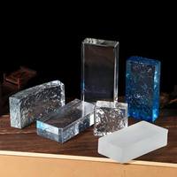 Bloc de verre creux transparent/coloré 200*100*50mm - Imperméable et durable pour la cuisine, l'extérieur, le salon, la décoration de la maison