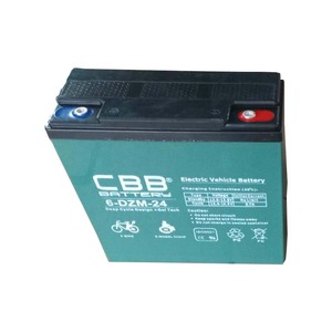 แบตเตอรี่เจลสำหรับสกู๊ตเตอร์แบบ Deep Cycle 12v 24ah 6-DZM-24 - Product Image 1