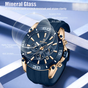 Reloj VIP de la Marca REWARD RD831105M, Nuevo Cronógrafo Deportivo de Moda para Hombre, Cronómetro, Silicona, Resistente al Agua - Product Image 4