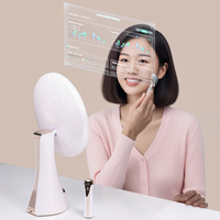 Vercon-Espejo de tocador inteligente, Android AI espejo de belleza, análisis de piel, wifi, YouTube, tutorial de maquillaje, altavoz Bluetooth, iluminación LED