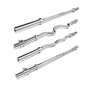 CZFIT Specialized Weight Plate Set for Standard Chrome Plated Bar Compatible With Straight Bar Curl Bar <b>Dumbbell</b> Bar Barbell Bar - Product Image 6
