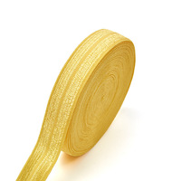 Bande élastique plate à pliure pour couture, sous-vêtements, pantalons, soutiens-gorge, ceintures, en Spandex/Nylon, sangle réglable et souple pour vêtements