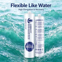 Scellant silicone pour toiture SANVO, durcissement neutre, 300 ml, résistant aux intempéries, résistant au vieillissement, résistant aux fissures, emballage pour la construction, haute adhérence