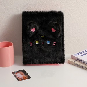 Dibujos animados estilo coreano 4 rejilla felpa Kpop Photocard titular A5 carpetas lindo conejo gato perro 10 páginas tarjeta libro Niños Niñas colección - Product Image 4