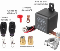 Disjoncteur 12V avec déconnexion de batterie à distance, indicateur de tension LED, interrupteur d'alimentation automatique de haute qualité, interrupteurs à commande à distance