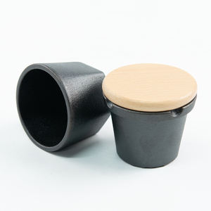 ชุดเครื่องครัวเหล็กหล่อสำหรับเครื่องบดเครื่องเทศ-เครื่องบดพริกไทยด้วยมือสำหรับสมุนไพรเครื่องเทศเครื่องบดเกลือและชุดสาก - Product Image 1