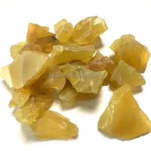High Quality Natural Yellow Opal Rough Stone Crystal Rock