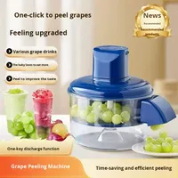 Grensoverschrijdende bestseller: multifunctionele elektrische fruit- en groenteschiller van PP voor gebruik met druiven en melkdrankjes