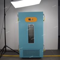 Cámara de Prueba Inteligente a Prueba de Explosiones 0 85 ℃   Vidrio de Observación Templado con Alivio de Presión Superior y Cadena de Seguridad para Interfaz RS485