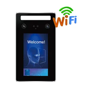 Outdoor Waterproof Biometric Face Recognition Access Control Time Attendance Facial Door Access Control System With RFID Reader