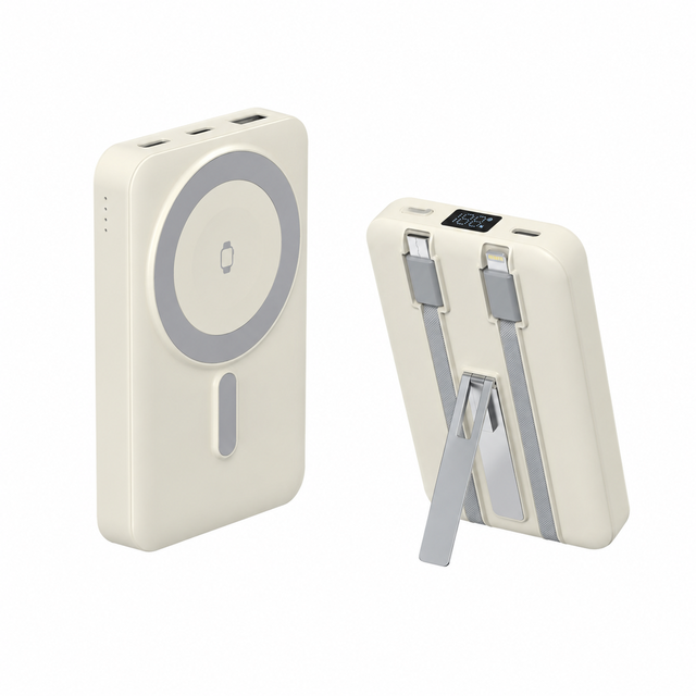 Magnetic Wireless Power Bank for iPhone 10000mAh Portable Charger with Strong Magnet PD 22.5W Fast Charging OEM Logo Custom
